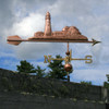 Large Lighthouse Weathervane