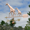 Giraffe with Baby Weathervane
