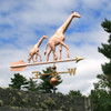 Giraffe with Baby Weathervane