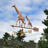 Giraffe with Baby Weathervane