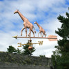 Giraffe with Baby Weathervane