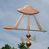 Alien Spaceship Weathervane by Weathervane Factory