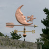 Moon and Witch Wind Vane