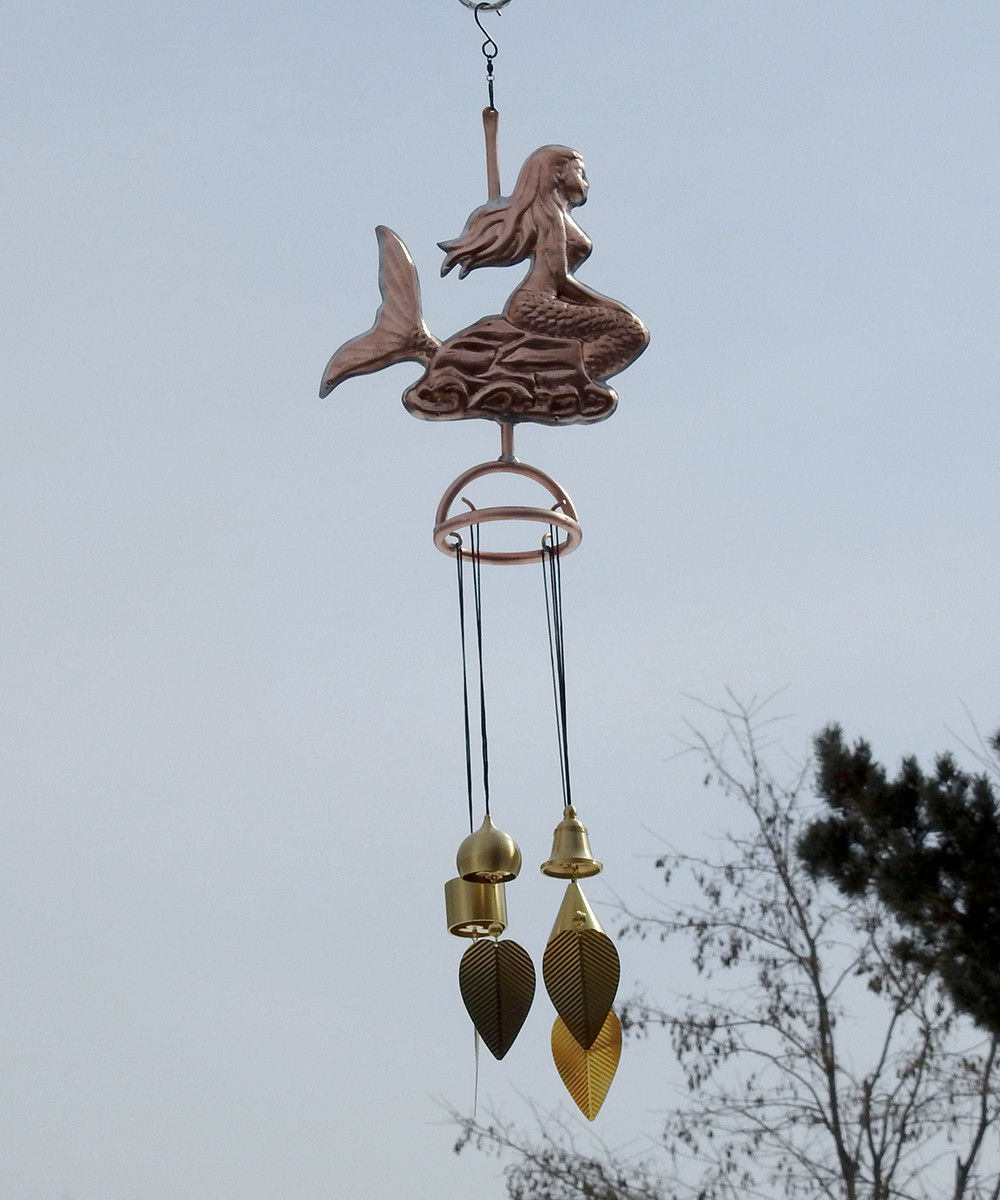 Mermaid Wind Chimes - Made in USA