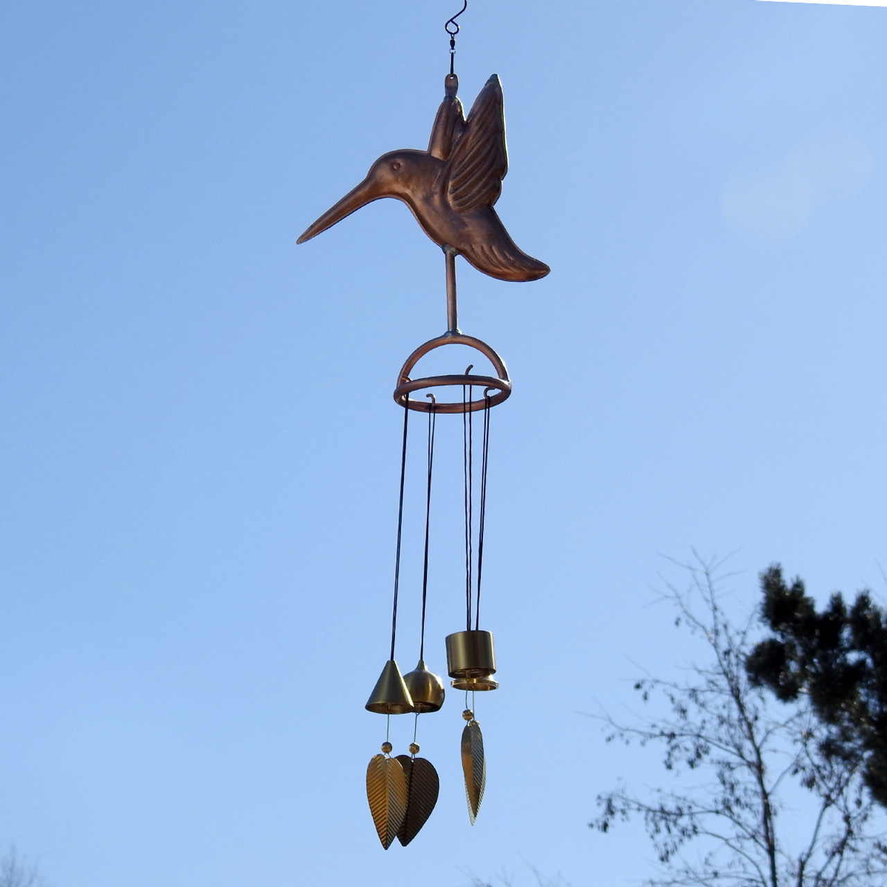 Hummingbird Wind Chimes - Made in USA