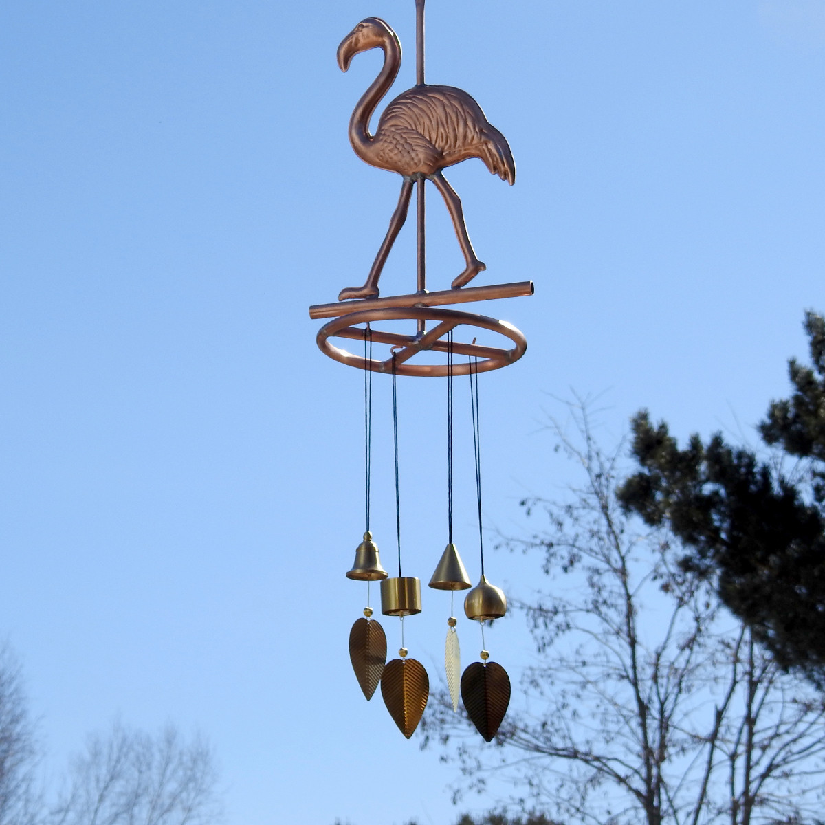 Flamingo Wind Chime Made in USA