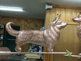 New Cardigan Corgi Weathervane 