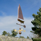 Catboat Weathervanes