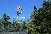 Dancing Pig Weathervane