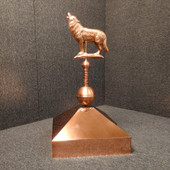 Gazebo Crown Cap with Wolf Finial