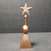 Star Finial with Skirt