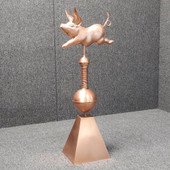 Running Pig Finial