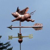 Pig Weathervane