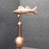 Walleye Pinnacle Finial - Finial Made for Cupola - Roof Finials - Made in USA
