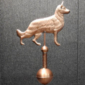 German Shepherd Pinnacle Finial