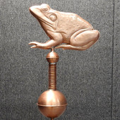 Frog Pinnacle Finial