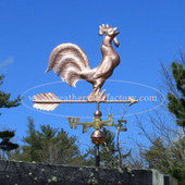 Crowing Rooster Weathervane