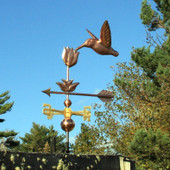 Cute Hummingbird Weather Vane