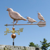 quail weathervane