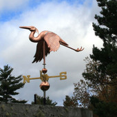 heron weathervane