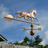 Large Running Horse Weathervane