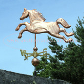 Jumping Horse Weathervane