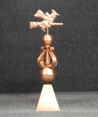 Victorian Witch Finial with Skirt - Roof Finial - Turret Finial - Made in USA