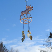 Moose Wind Chimes - Made in USA - Wind Bells