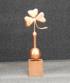 Shamrock Post Cap - Made in USA - Pinnacle Style Finial