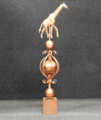 Giraffe Post Cap - Made in USA - Colonial Style Finial
