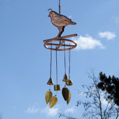 Quail Wind Chimes - Made in USA - Wind Bells