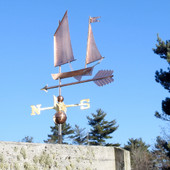 Sailboat Weathervane