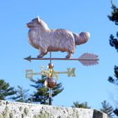 Shetland Sheepdog Weathervane