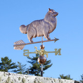 Shetland Sheepdog Weathervane