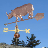 Rhino Weathervane