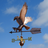 Traditional Copper Eagle Weathervane Artwork