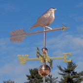warbler weathervane