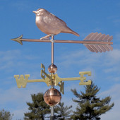 warbler weathervane