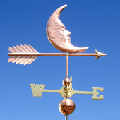 Moon Weather Vane