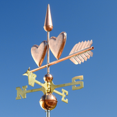 Heart Arrow Wind Vane