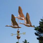 Flying Ducks Weathervane