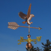 hawk weathervane
