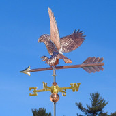 hawk weathervane
