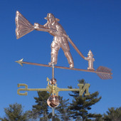 firefighter weathervane