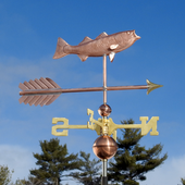 Striped Bass Weathervane
