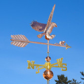 hawk weathervane