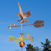 hawk weathervane