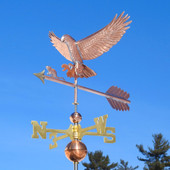 hawk weathervane