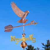hawk weathervane