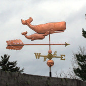 Mother and Baby Whale Weathervane